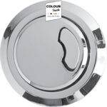 Kayla Dual Flush Button-Chrome