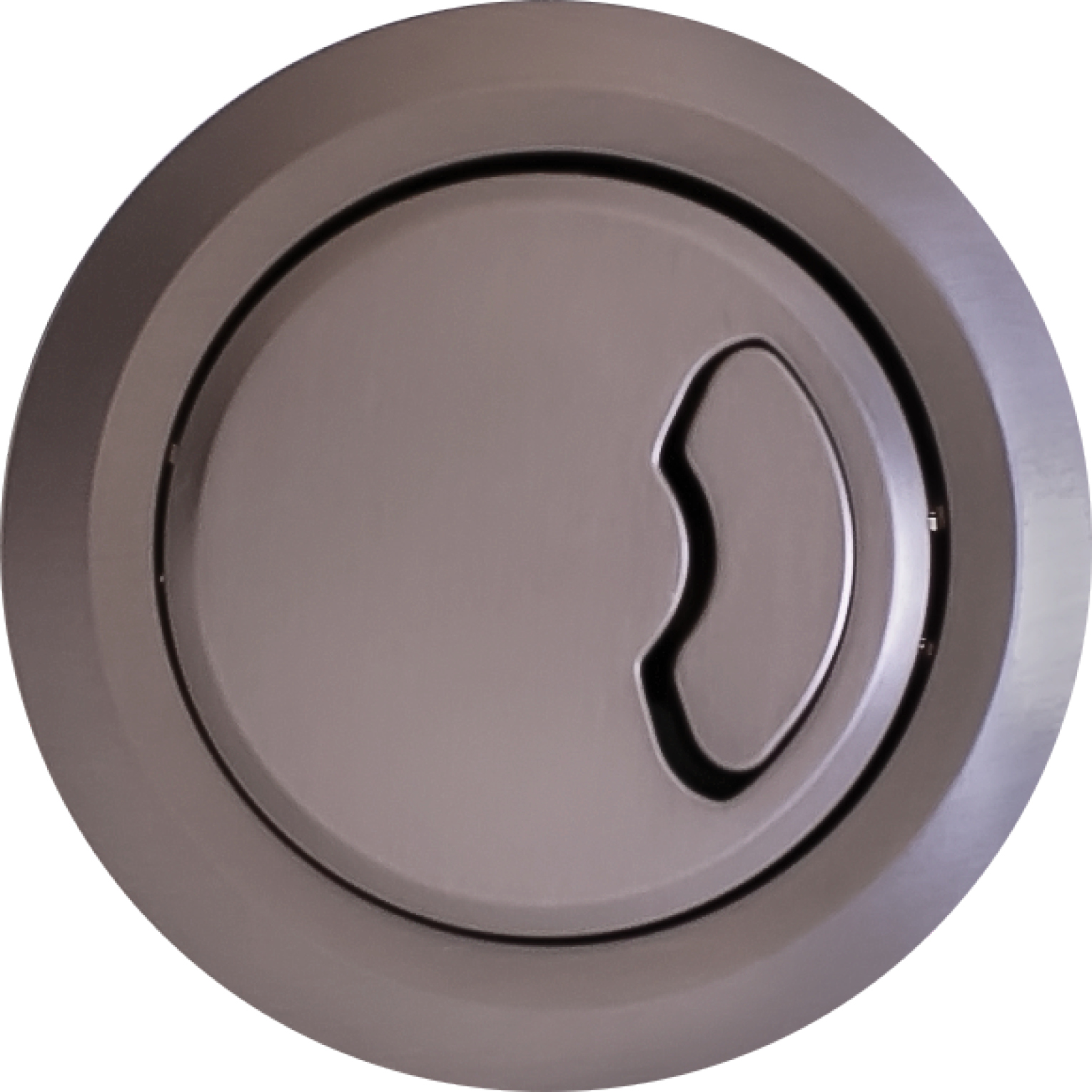 Kayla Dual Flush Button-Gunmetal