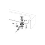 34020201_2 Tourbillon 50mm ABS Chrome Plated Shower Waste